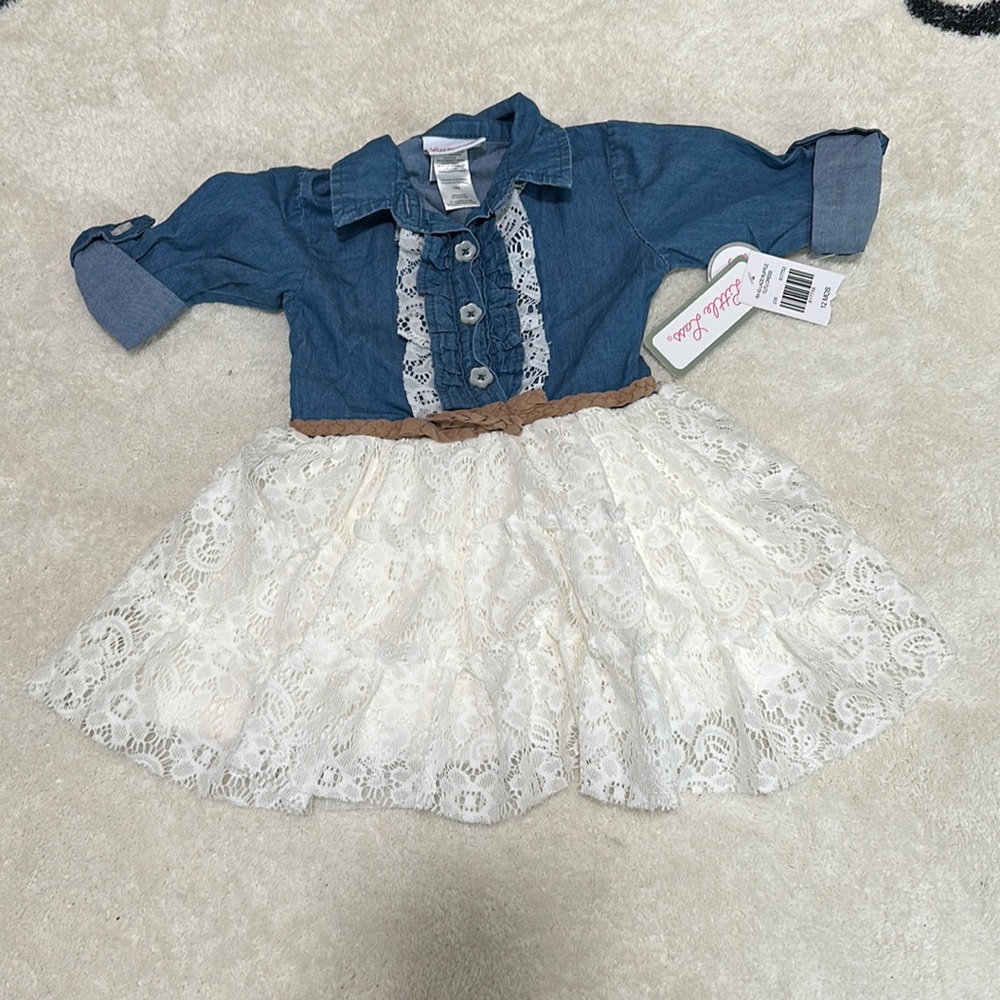 Blue Jean/ Lace Dress